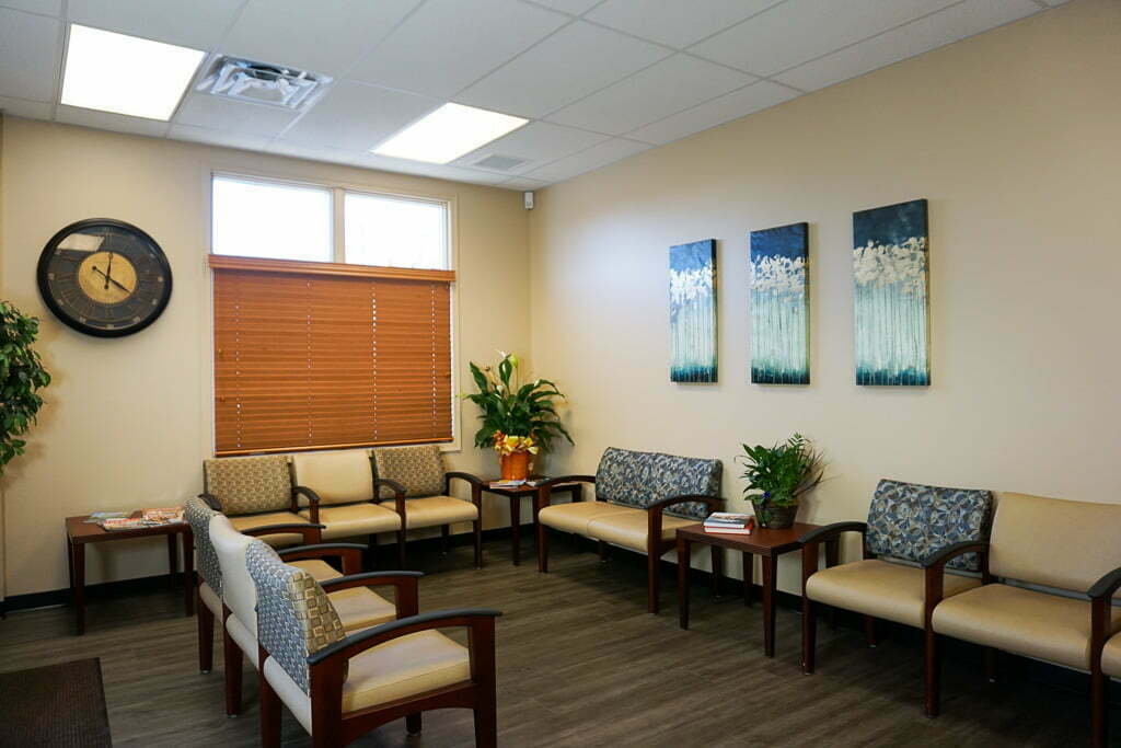 interior image of the Luckino Foot & Ankle Associates practice